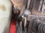Yanmar 155 D tractor 4WD with broom 62