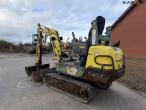 Yanmar B17-2EX mini excavator 7