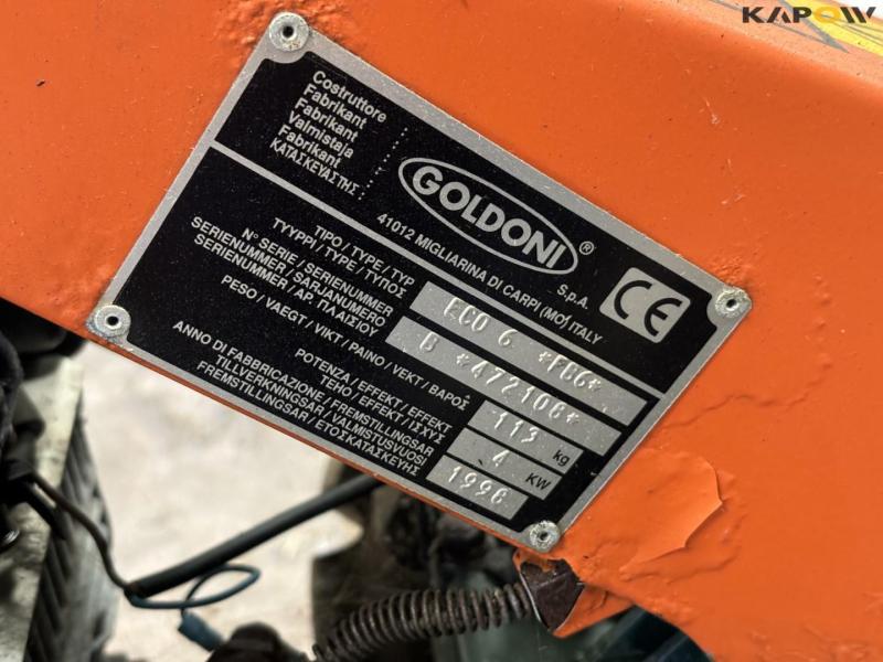 2-wheeled tool carrier with broom 19