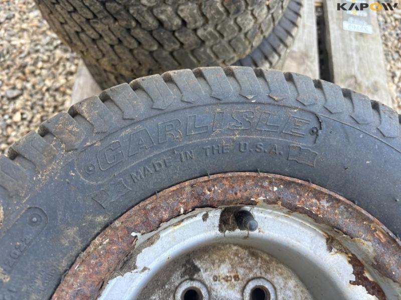 4 pcs. 245/50-10 wheels 15