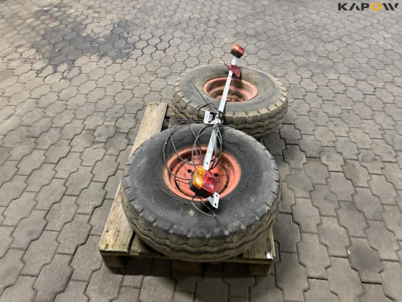 9.00-13 complete wheels 4