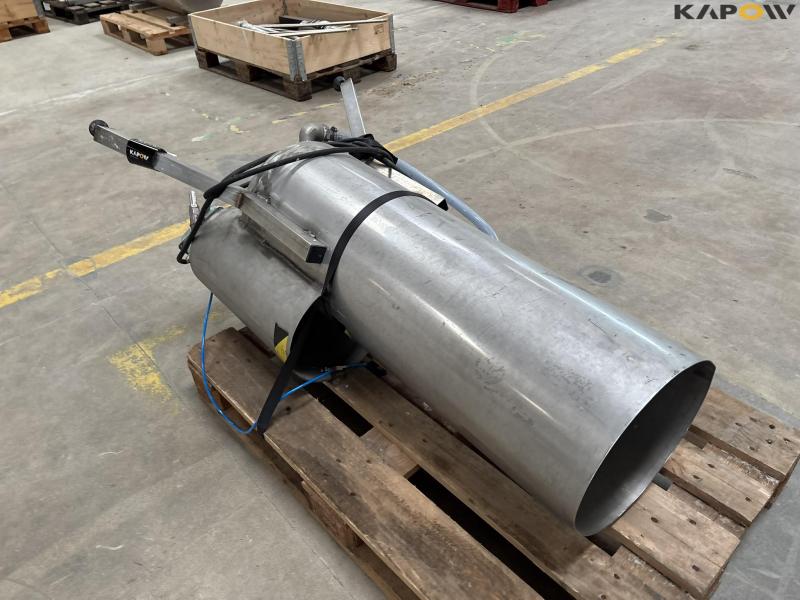 Open stainless steel tank with pump 5