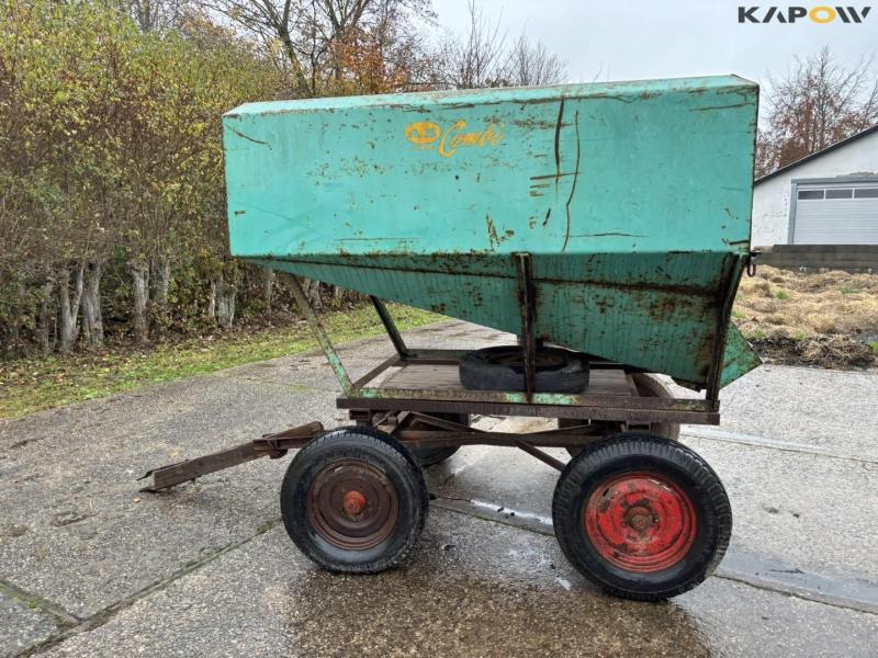 AB combi 4 wheel grain wagon 8