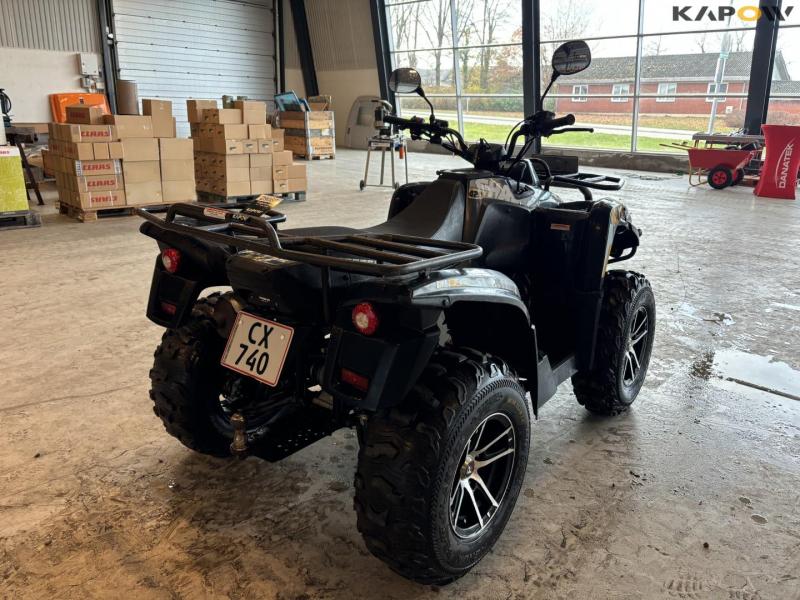 Access Motor 420 Shade 4x4 ATV with wire winch 5