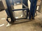 Waste shredder with box of lumber 12