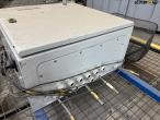 Waste shredder with box of lumber 44