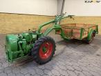 Agria 1800D implement carrier with trailer 1