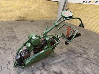 Agria tool carrier with plow