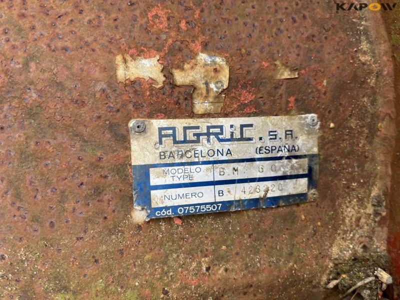 Agric BM-60 GLF stone laying cutter 14