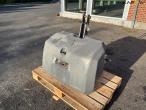 Agro Parts 1250kg weight block 1
