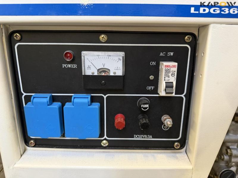 Air-Cooled LDG 3600 diesel generator 11