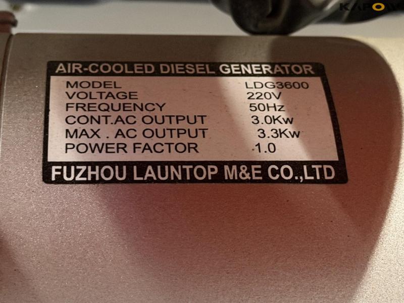 Air-Cooled LDG 3600 diesel generator 14