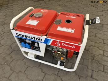 Air-Cooled LDG 3600 diesel generator