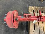 Axle with brakes 11