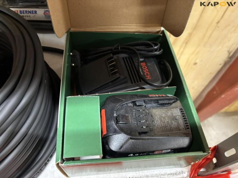 Battery and electrical parts 22