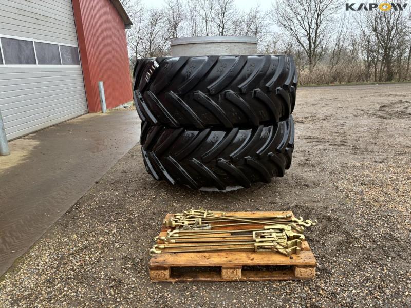 Alliance IF 710/70-R42 twin wheels with locks 2