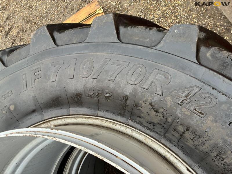 Alliance IF 710/70-R42 twin wheels with locks 10