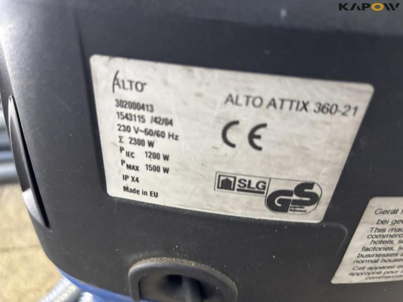 Alto Attix 360-21 vacuum cleaner 15