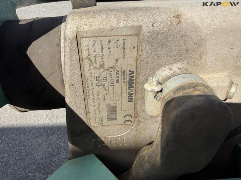 Ammann acr60 soil rammer 19
