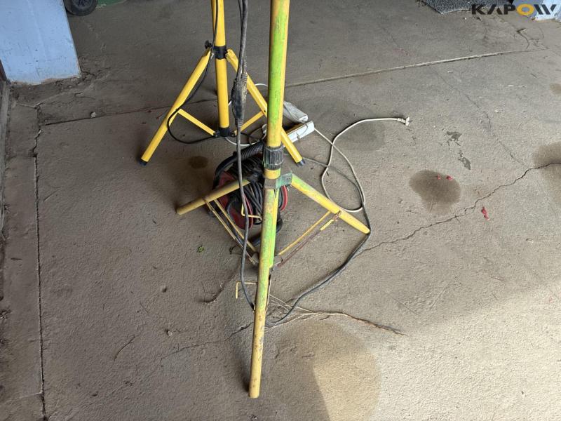Work light with cable reel 11