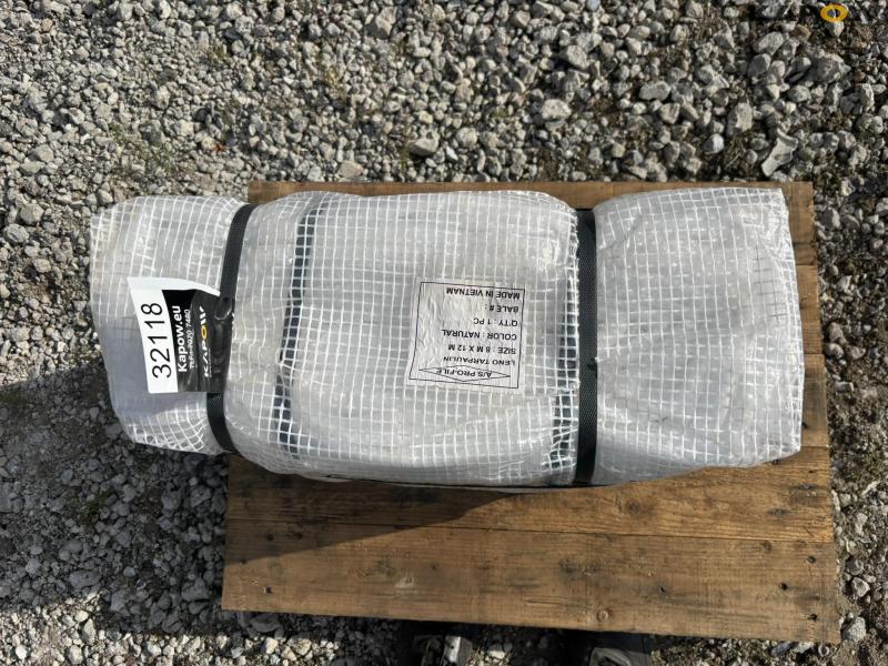 Reinforced tarpaulin 8x12 meters - new 4