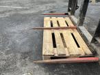 Bale spike with Euro hitch 11
