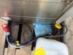 Basic industrial dishwasher with stand 27