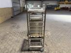 Basic industrial dishwasher with stand 31