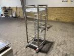 Basic industrial dishwasher with stand 34