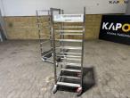 Basic industrial dishwasher with stand 35