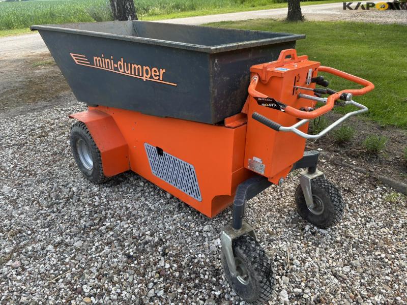 Bernards RCD 1200 mini dumper 7