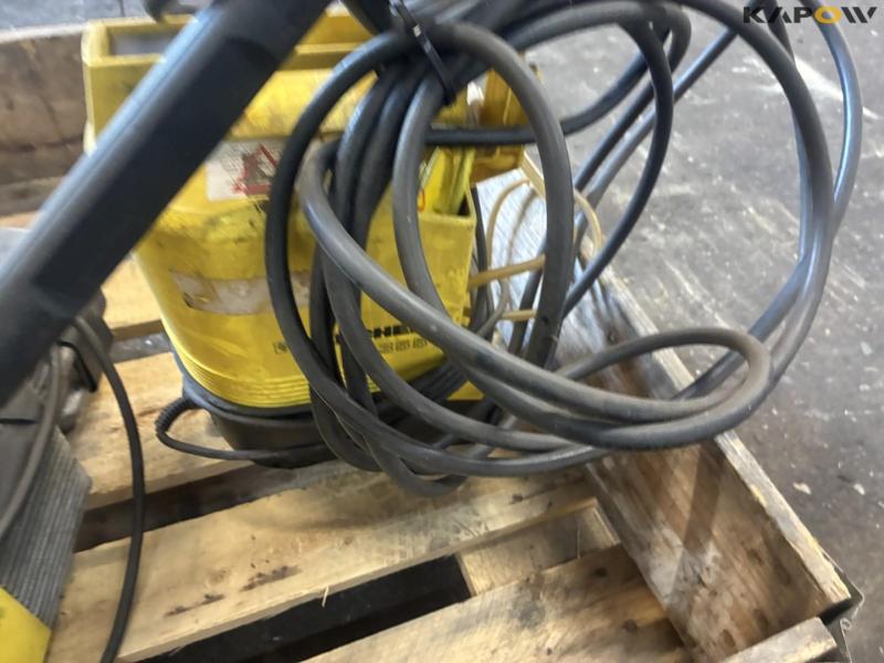 Berthoud backpack sprayer & Karcher high-pressure cleaner 14