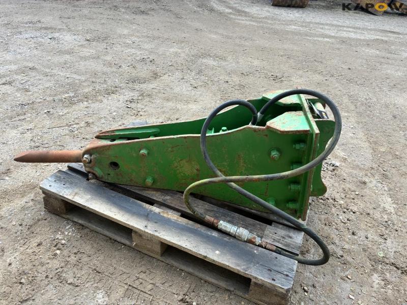 Concrete hammer with S40 hitch 5