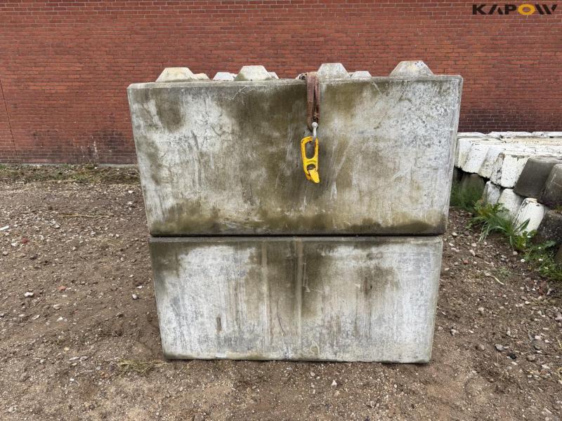 Concrete blocks - 8 pieces 2