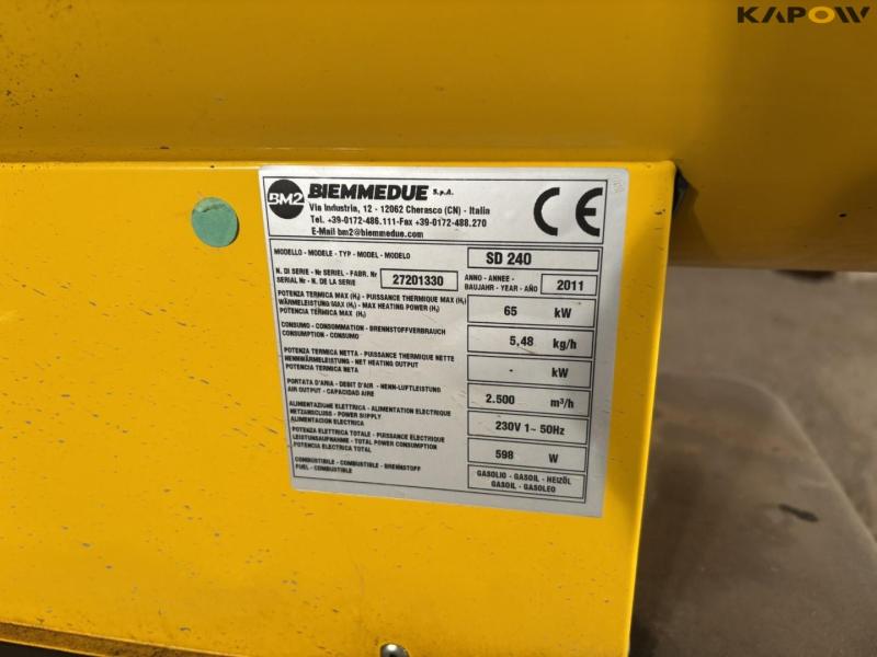 Biemmedue SD 240 heat gun 10