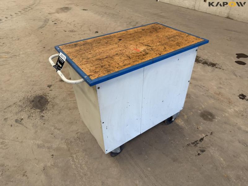 Blika workshop trolley with contents 7