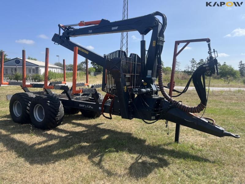 BMF 10T2 Pro forestry trailer 2