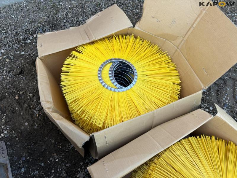 Brushes for sweeper 14