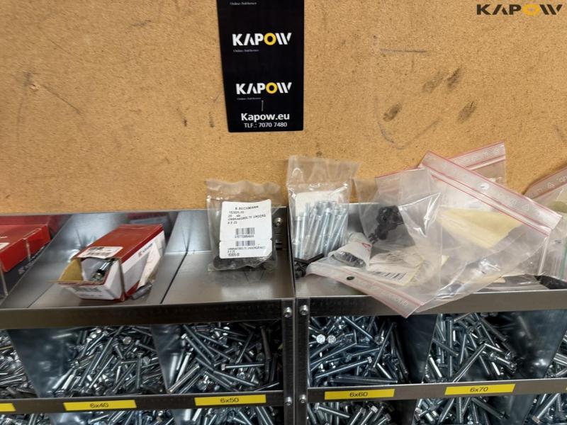 Bolts, shelving and miscellaneous 19