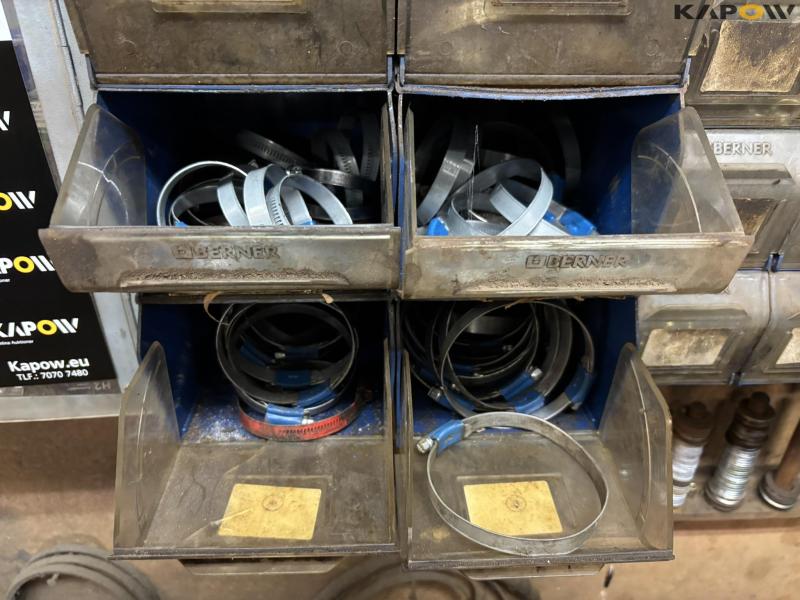 Bolts and assortment boxes with contents 7