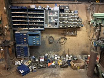 Bolts and assortment boxes with contents