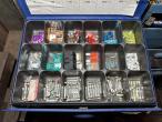 Bolts and assortment boxes with contents 29