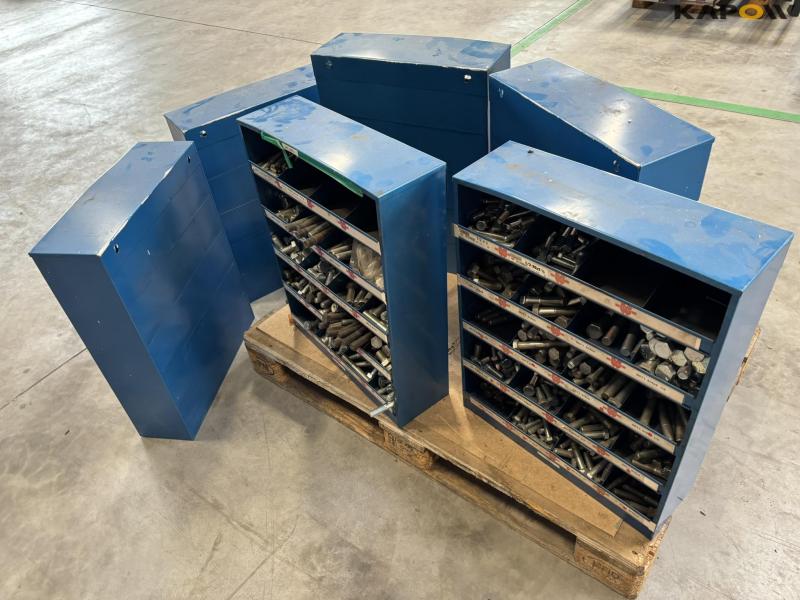 Bolt racks with contents 6 pcs. 2