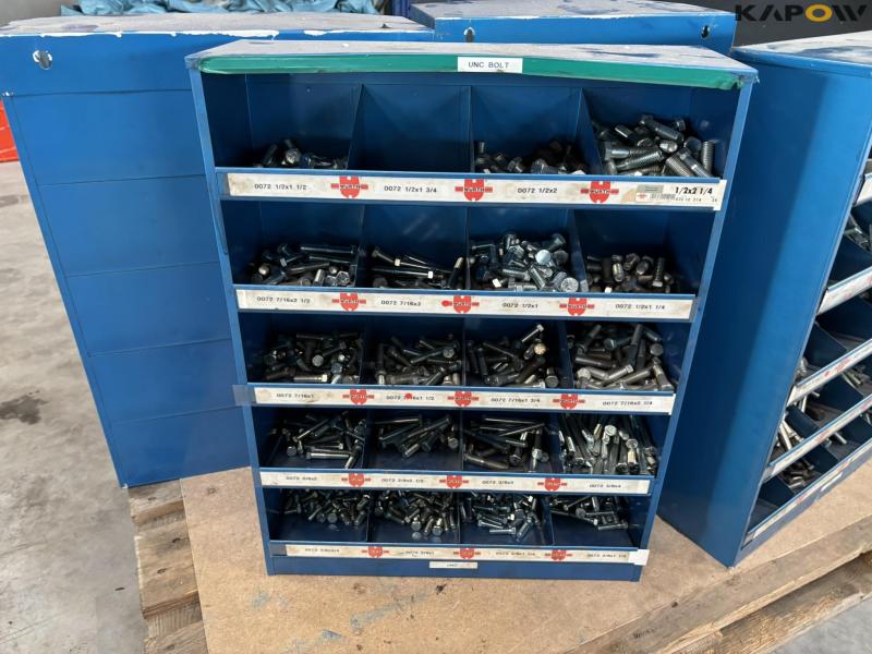 Bolt racks with contents 6 pcs. 5