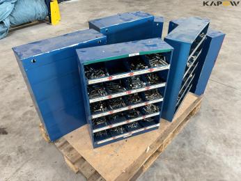 Bolt racks with contents 6 pcs.