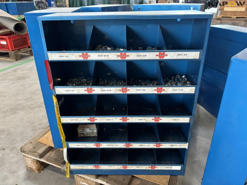 Bolt racks with contents 6 pcs. 18