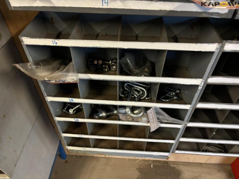 Bolt rack and various bolts 6