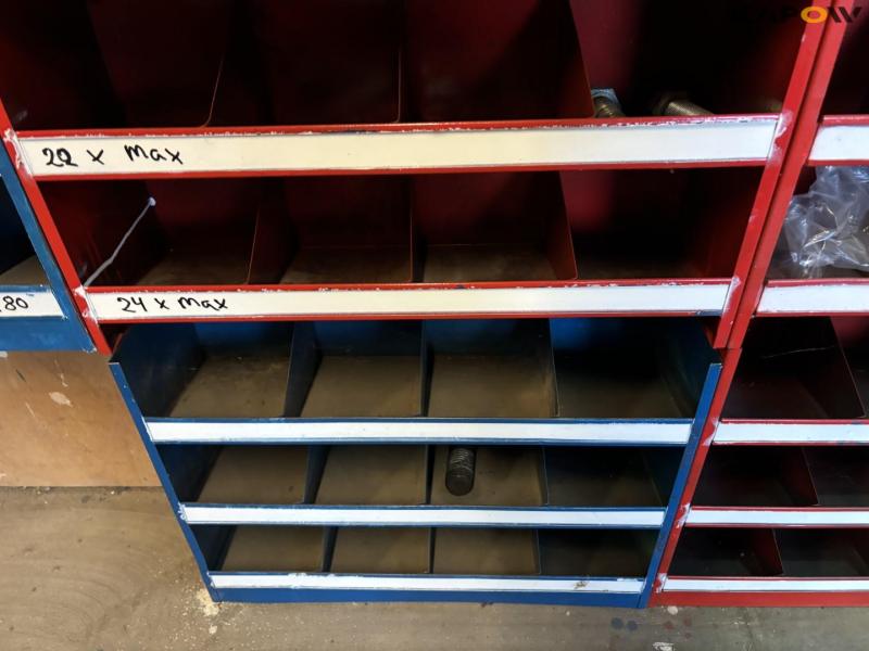 Bolt rack and various bolts 21