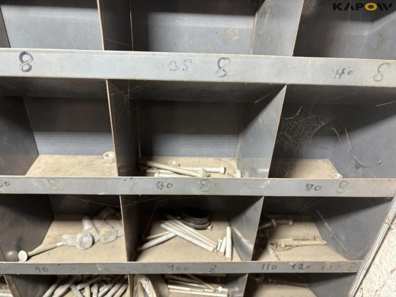 Bolt racks with contents 12