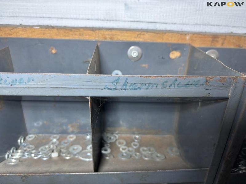 Bolt racks with contents 21